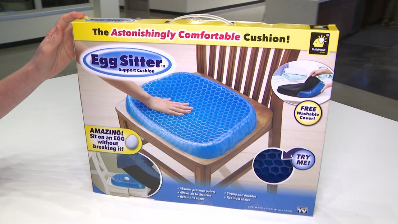 As seen on TV Tuesday Testing the Egg Sitter Seat Cushion